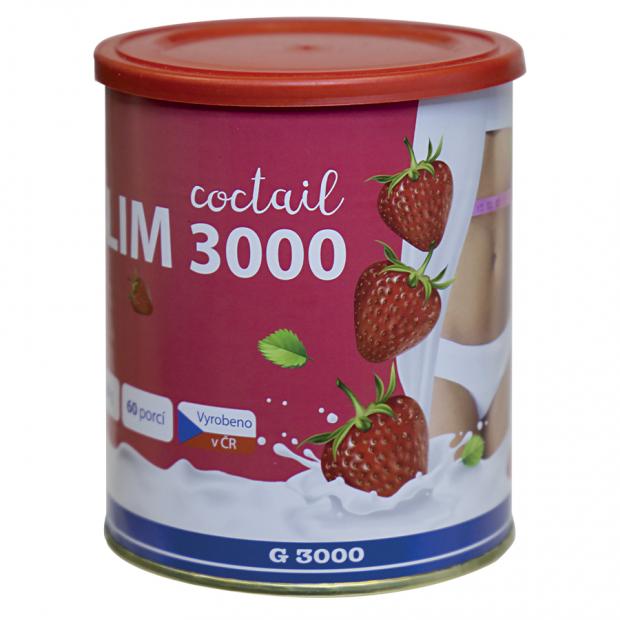 SLIM 3000 COCTAIL JAHODA