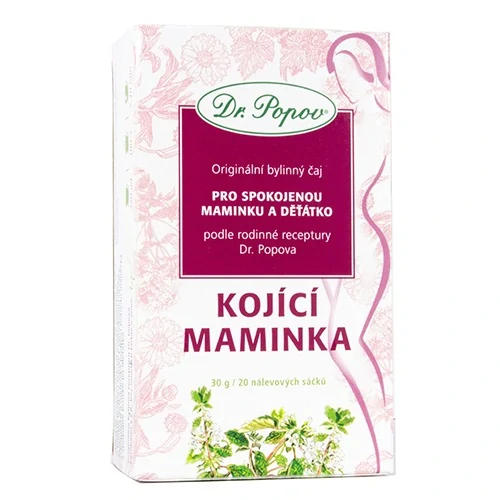 Kojící maminka, porcovaný čaj, 30 g Dr. Popov