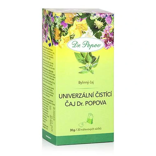 Univerzální čistící čaj Dr. Popova, porcovaný, 30 g Dr. Popov