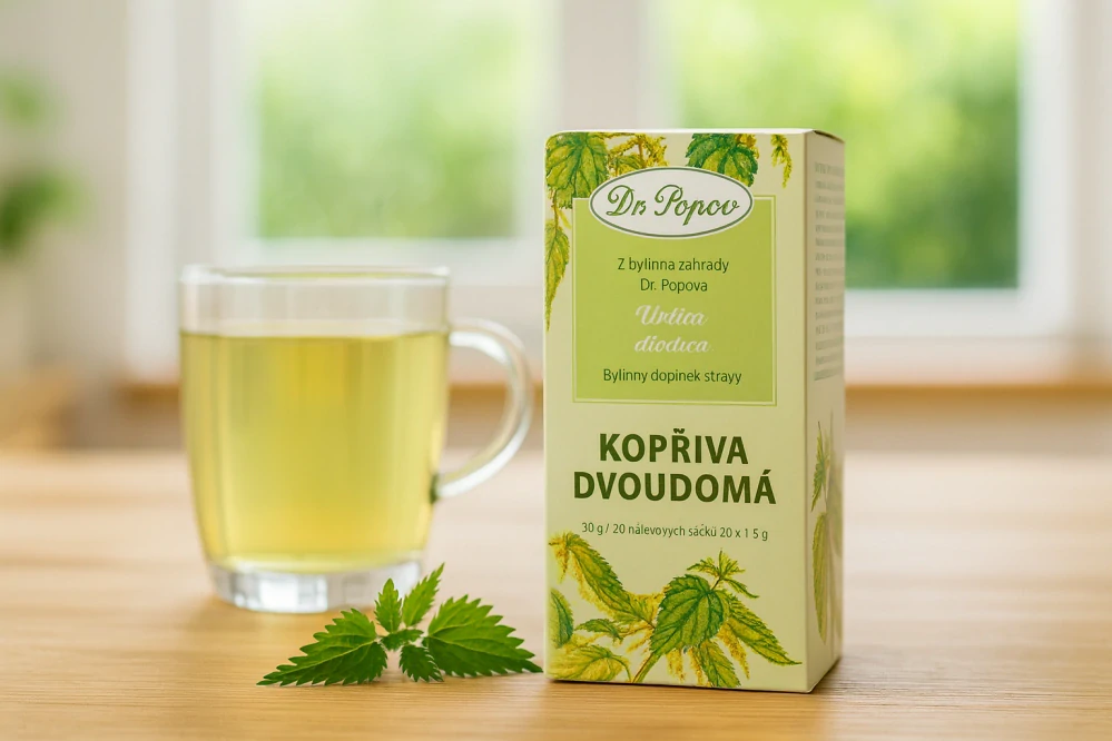 Kopřiva dvoudomá list, 30 g Dr. Popov
