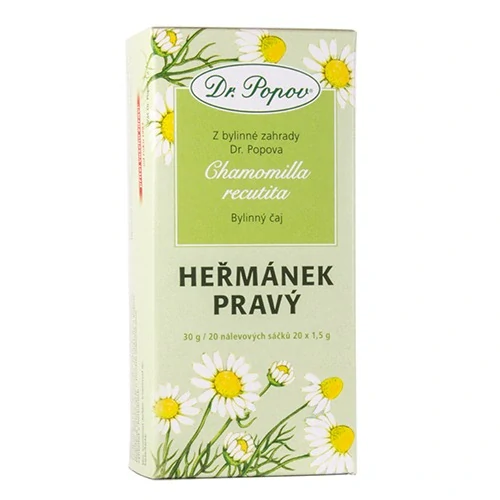 Heřmánek pravý květ, 30 g (20 × 1,5 g)