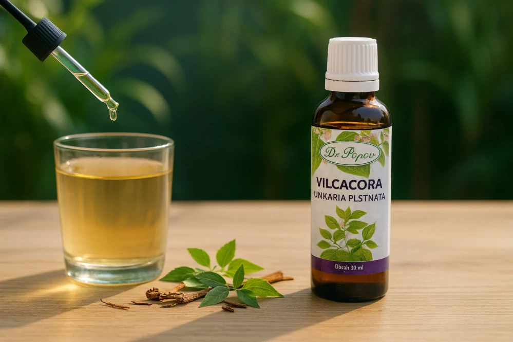 Vilcacora , originální bylinné kapky, 50 ml Dr. Popov