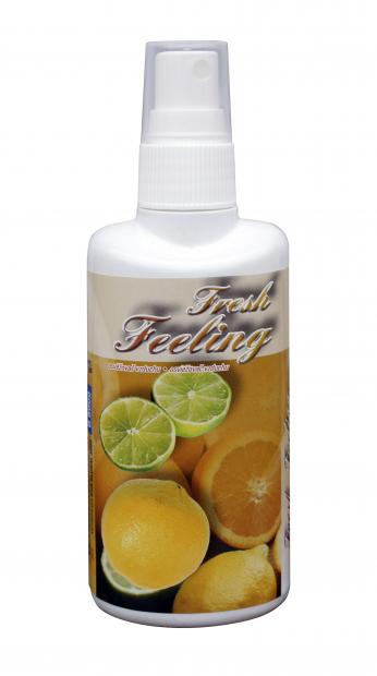 Levně FRESH FEELING POMERANČ 80ml (Osvěžovač vzduchu se směsí rostlinných silic a extraktu z pomerančové kůry, který lze doporučit proti únavě.)