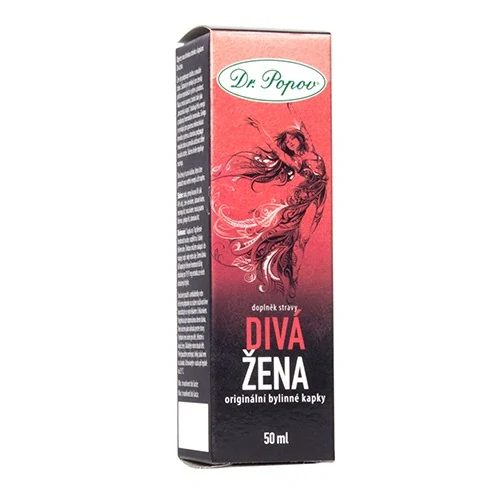 Divá žena – originální bylinné kapky 50 ml