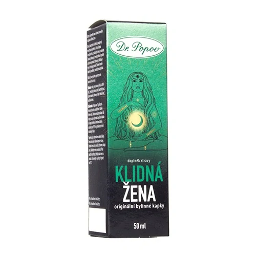 Klidná žena – originální bylinné kapky 50 ml