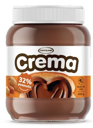 Crema arašídová pomazánka 400 g – 32 % arašídů