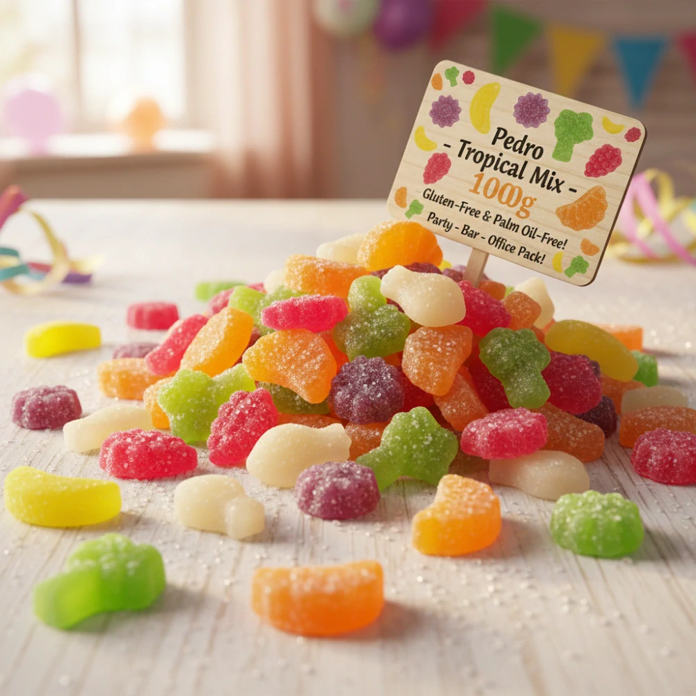 Pedro Tropical Mix 1 kg – tropické želé bez lepku
