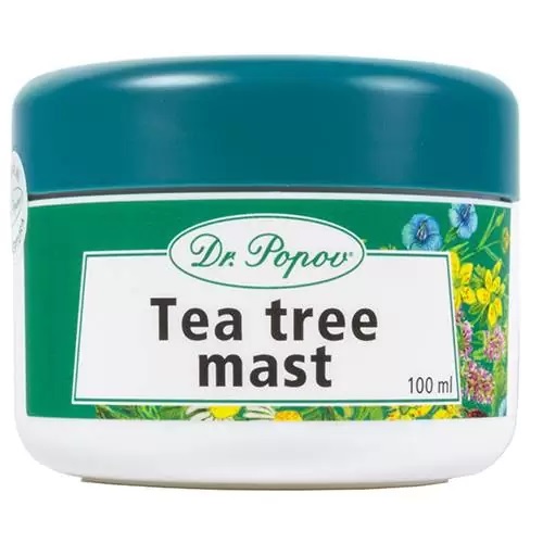 Levně Dr. Popov Tea Tree mast 100 ml (Péče o problematickou pleť s tea tree olejem)