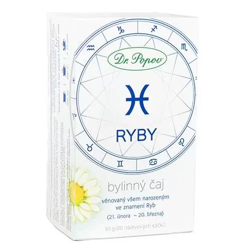 Bylinný čaj RYBY, 30 g Dr. Popov