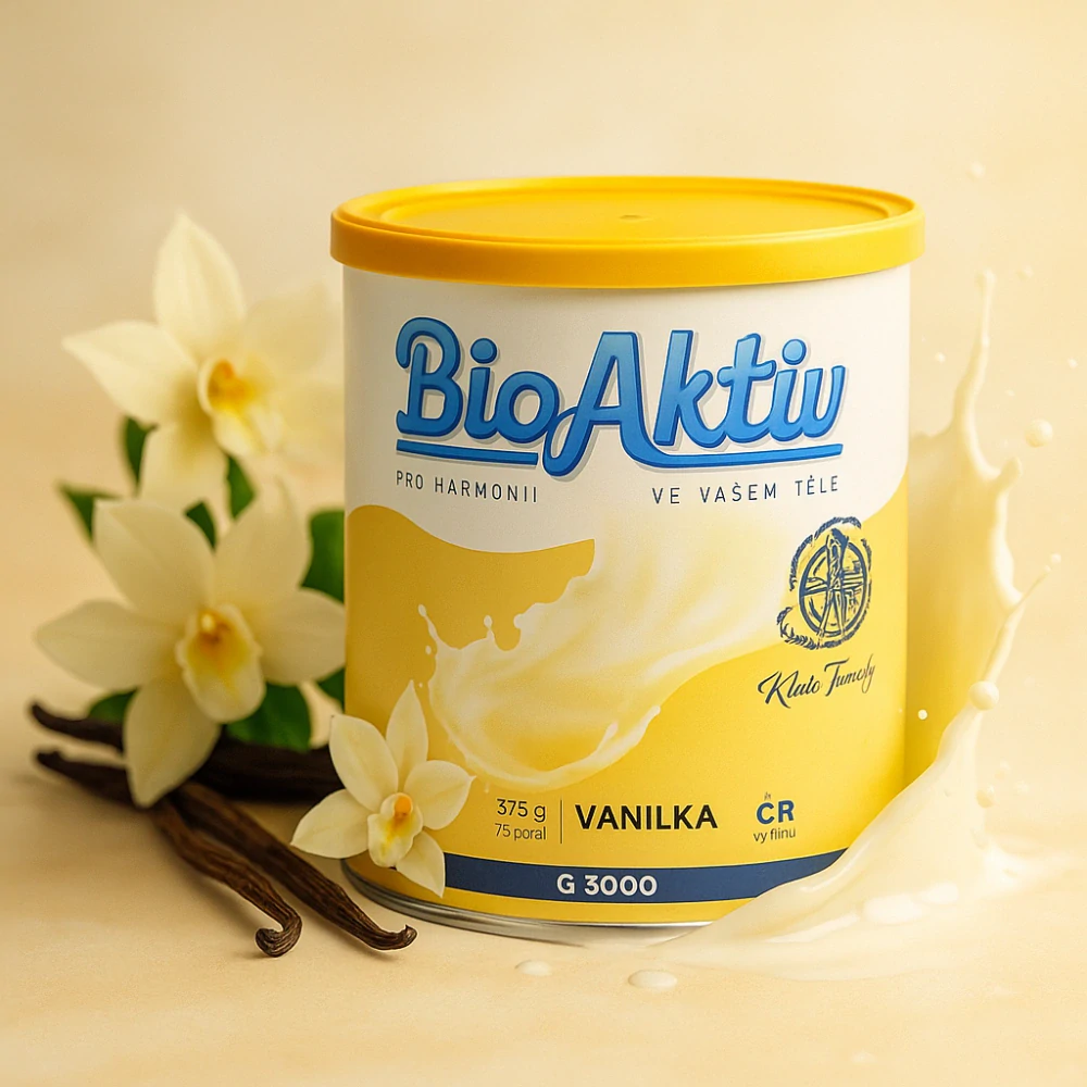 Bioaktiv Klasik Family vanilka – prášek 375 g