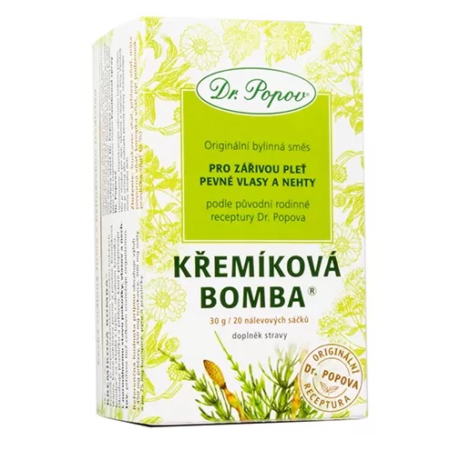 Křemíková bomba®, porcovaný čaj, 30 g Dr. Popov