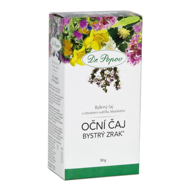Levně Oční čaj Bystrý zrak®, sypaný 50 g (Bylinná směs se světlíkem lékařským pro podporu zdravého stavu zraku)