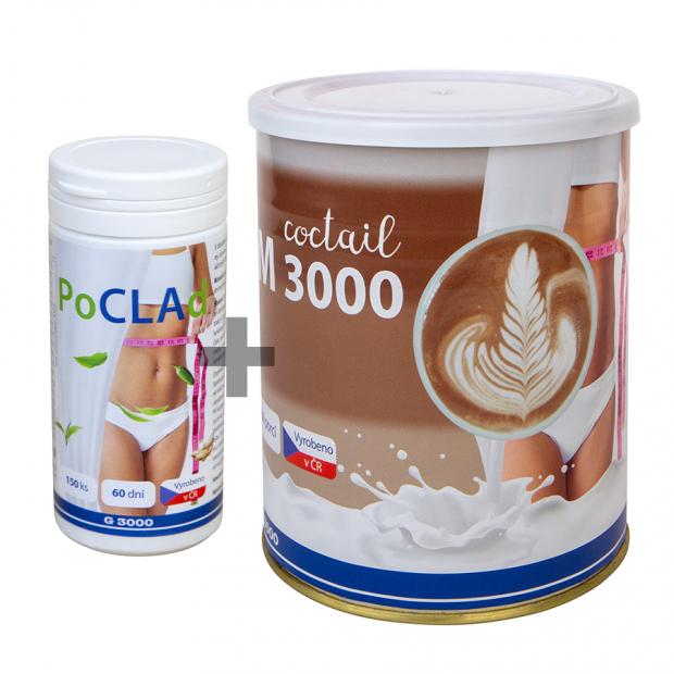 PoCLAd tablety + SLIM 3000 Coctail Latte