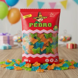 Pedro ovocné želé motýlci 1000 g