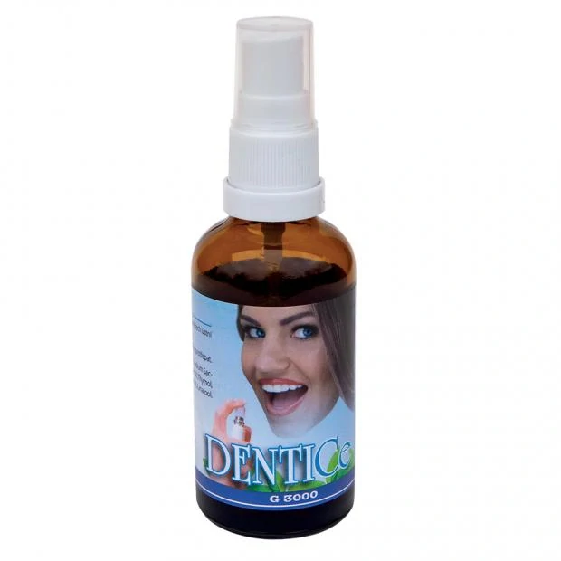 DENTICE ústní voda 40 ml – koncentrovaná bylinná ústní voda pro svěží dech