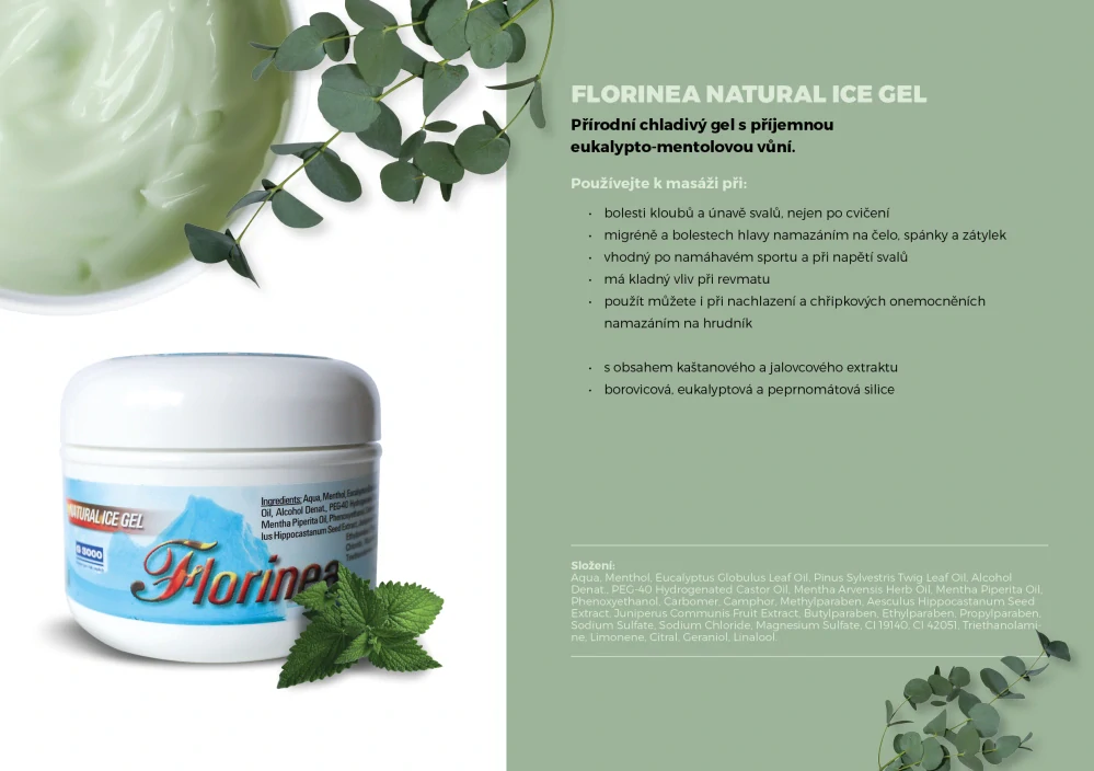 Florinea Natural Ice Gel 200 ml