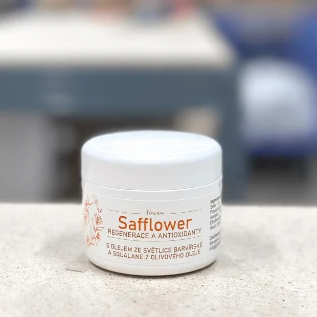 SAFFLOWER CREAM – lehký regenerační krém se světlicovým olejem a skvalanem, 50 ml