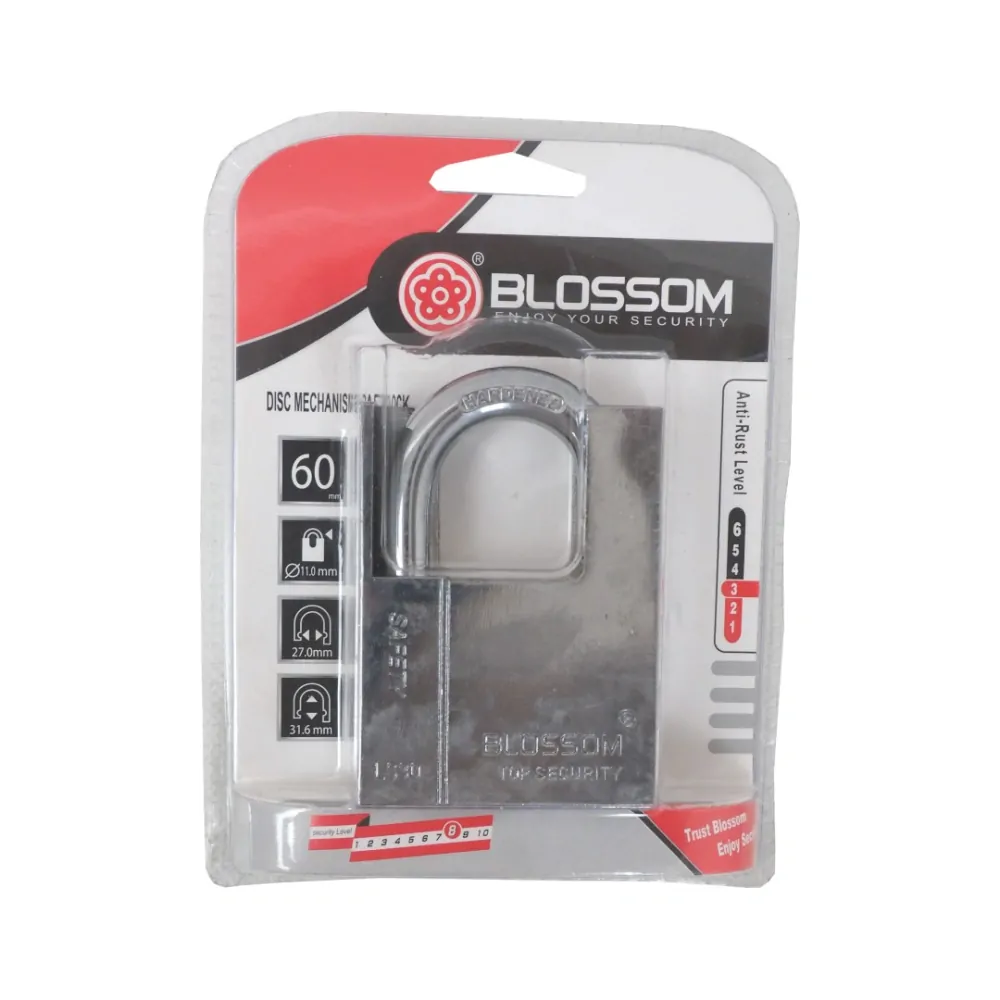 Visací zámek Blossom Hi-Security 60 mm – bezpečnostní