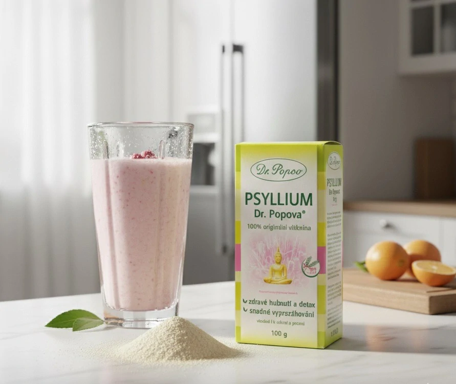Vláknina Psyllium, 100 g Dr. Popov