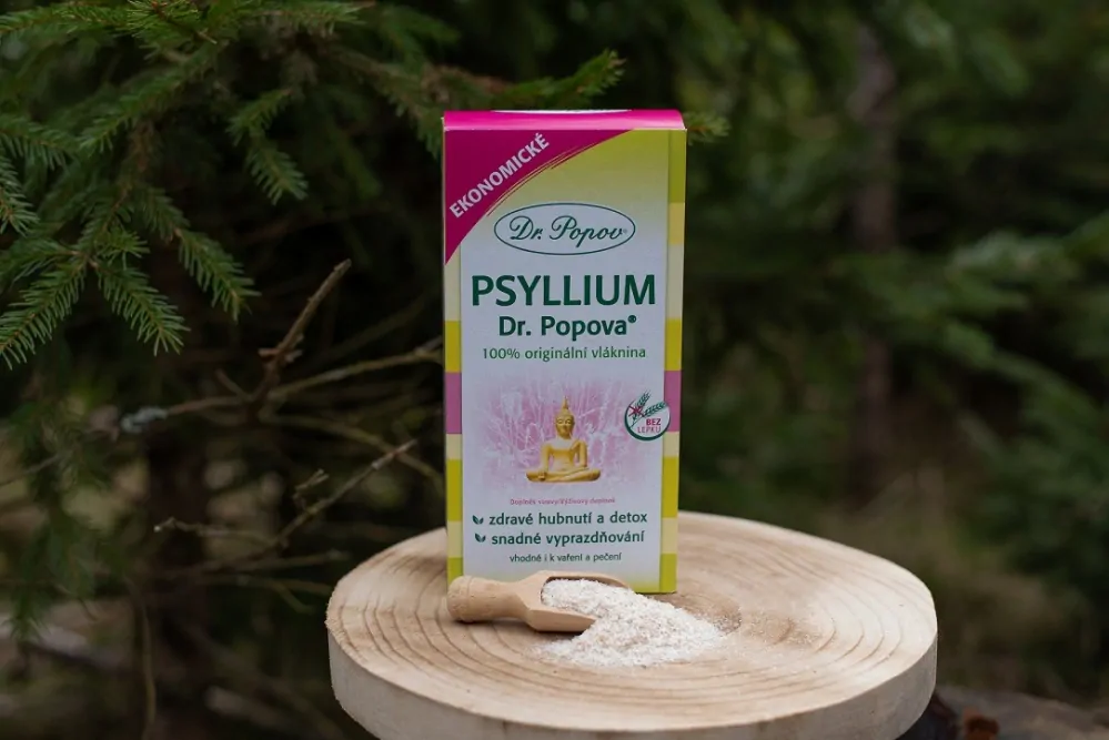 Vláknina Psyllium, 200 g Dr. Popov