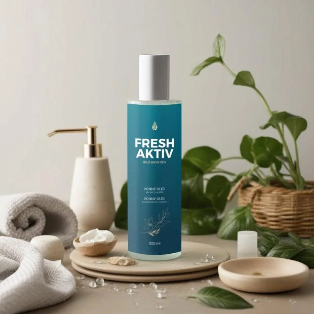 Fresh Aktiv vonný olej na praní – Sea Bay, 500 ml