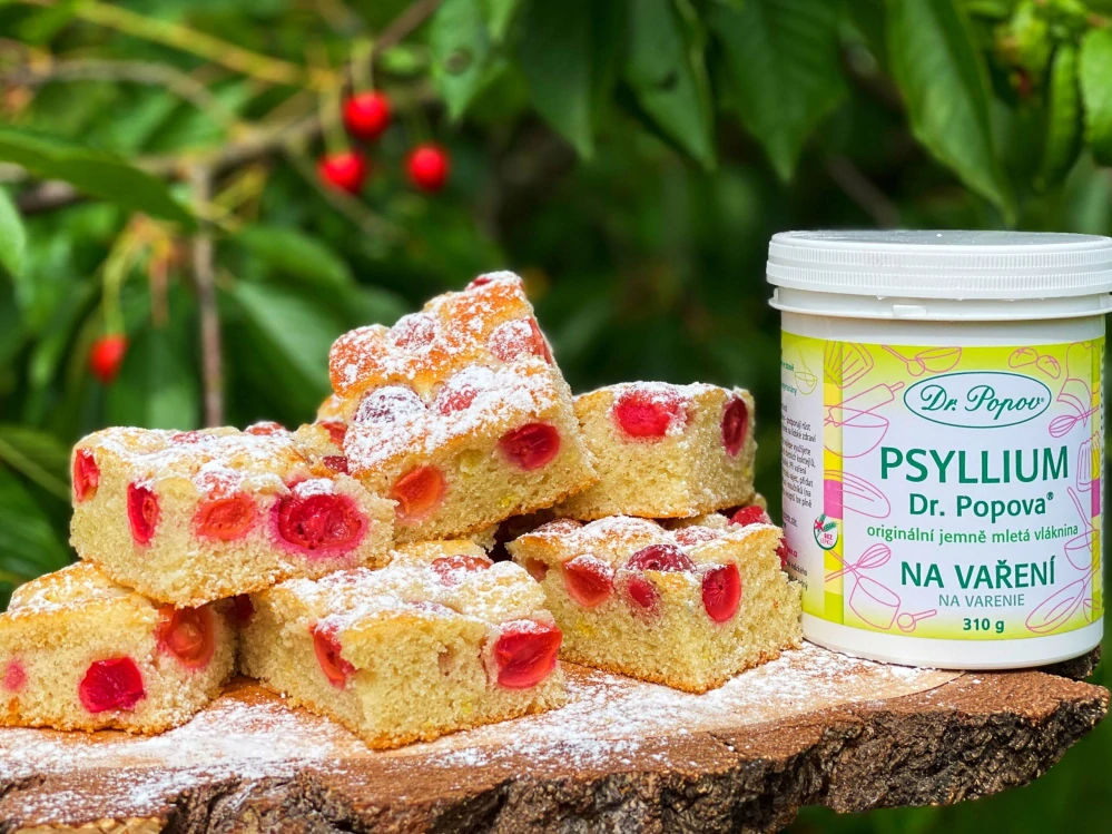 Vláknina Psyllium NA VAŘENÍ, dóza, 310 g Dr. Popov