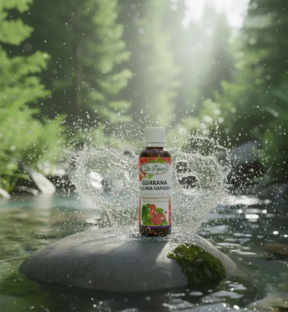 Guarana , originální bylinné kapky, 50 ml Dr. Popov