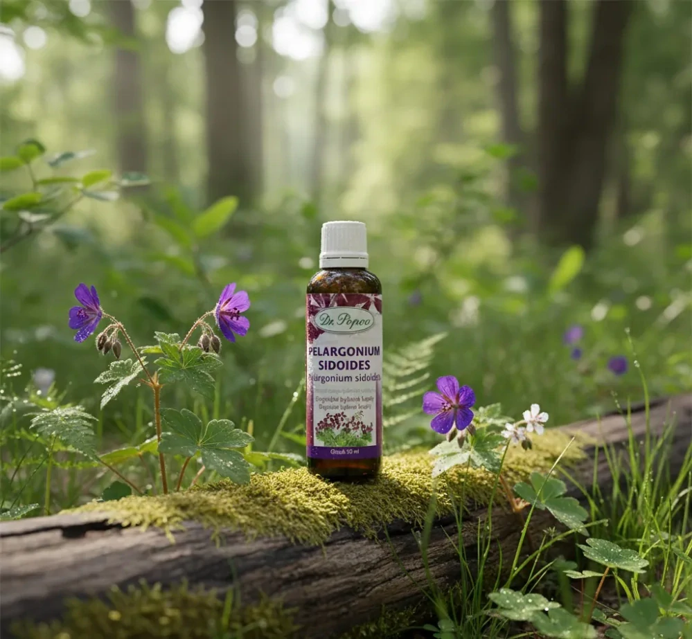 Pelargonium sidoides, originální bylinné kapky, 50 ml