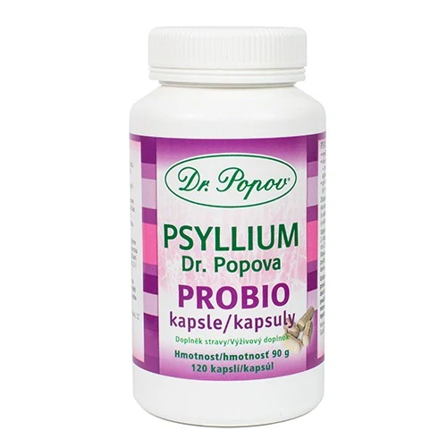 Vláknina Psyllium PROBIO 185 g Dr. Popov