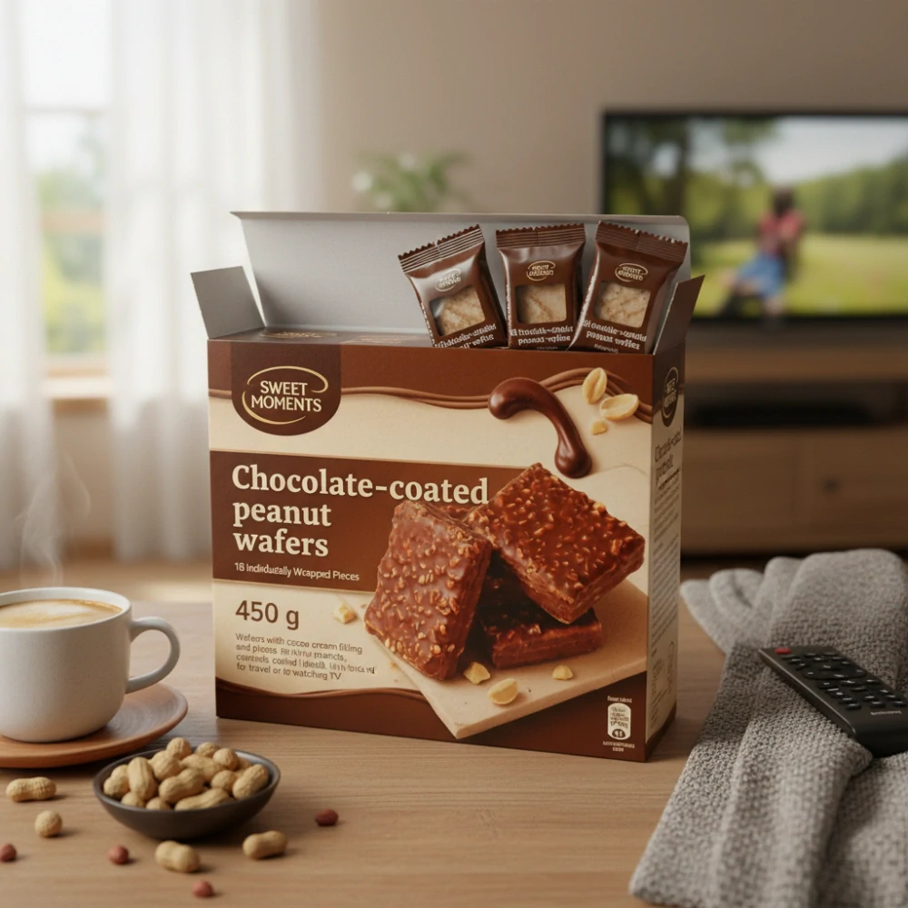 Máčené oplatky s arašídy 450 g