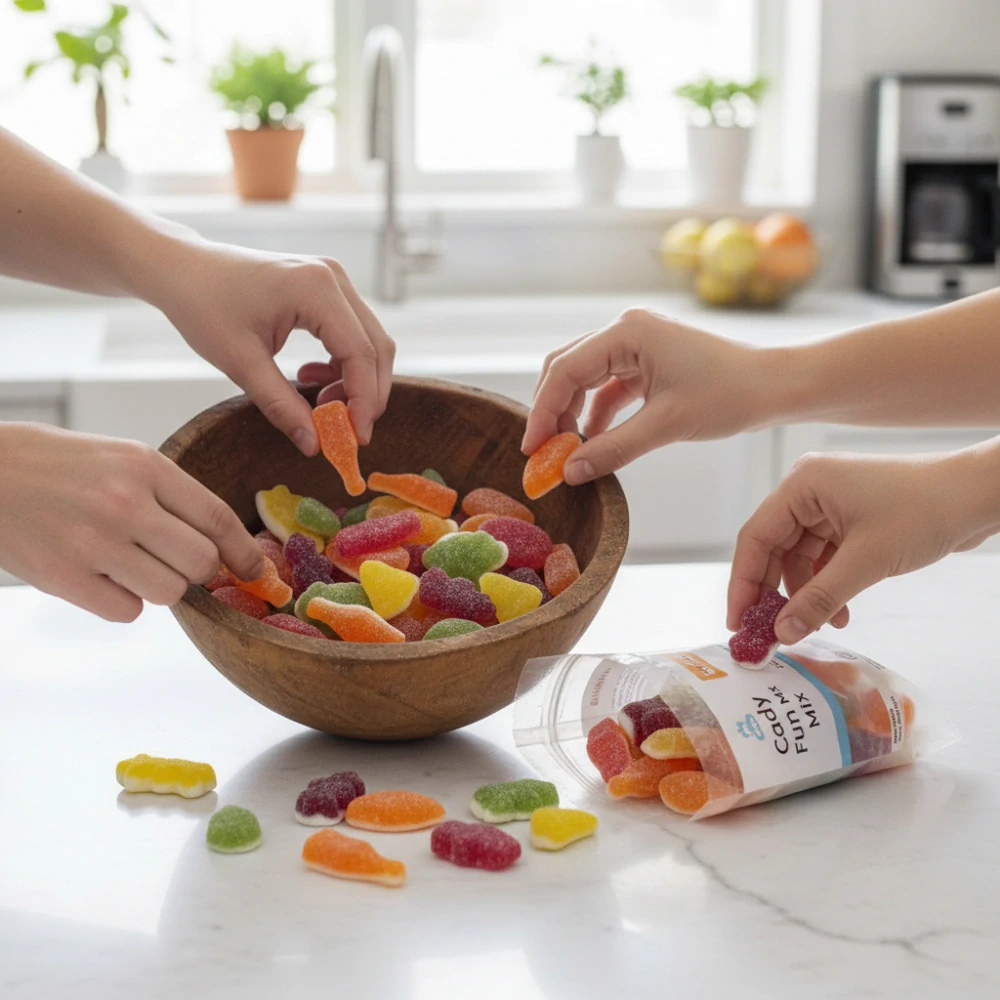 Pedro Kyselý mix 1 kg – ovocné želé bonbony
