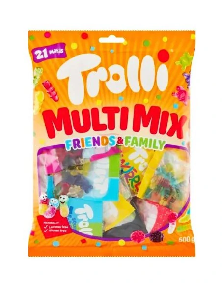 Multi mix želé 500 g – ovocné želé bonbony