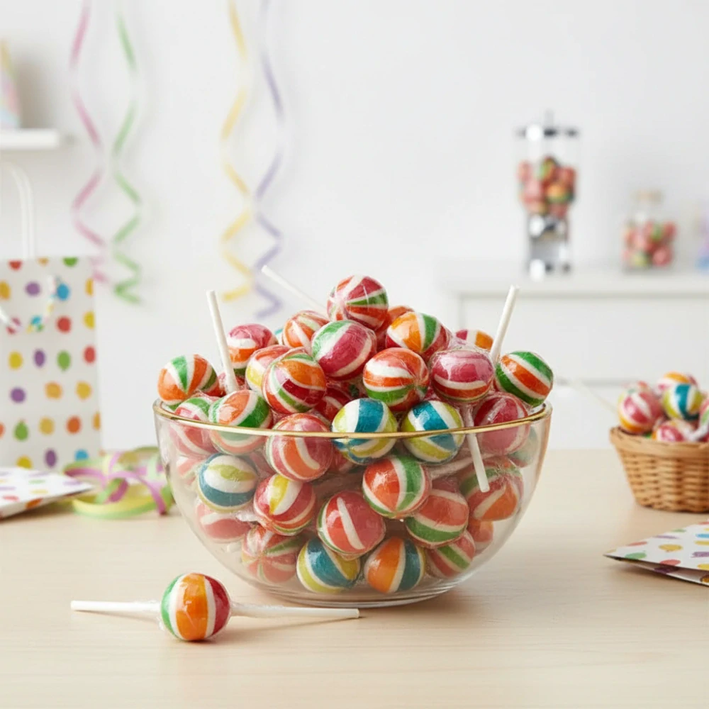 Hors Kuli Kuli duhová roksová lízátka 600 g (cca 60–80 ks)