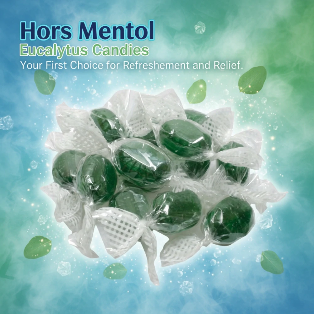 Hors Mentol - Eukalypt bonbony 600g