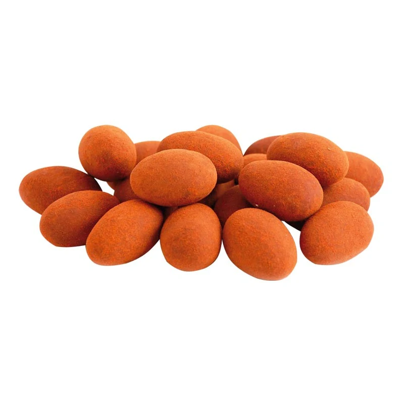 Mandle v mléčné čokoládě a skořici 450 g – pražené mandle v čokoládě se skořicí