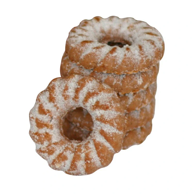 Kakaové věnečky 700 g (7×100 g) – kakaové sušenky obalované cukrem