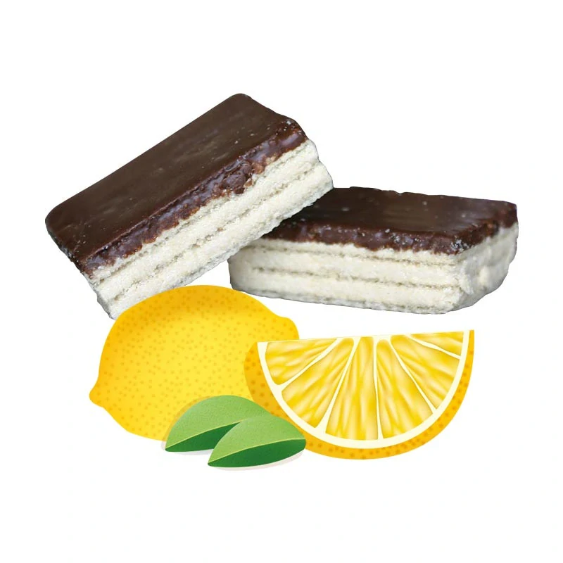 Citronové oplatky polomáčené 600 g
