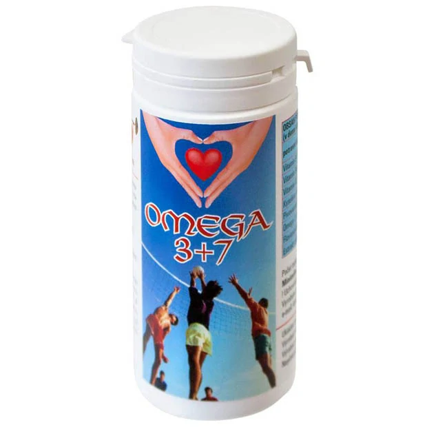 Omega 3+7 – vitaminy B, omega‑3 a flavonoidy, 122 tablet