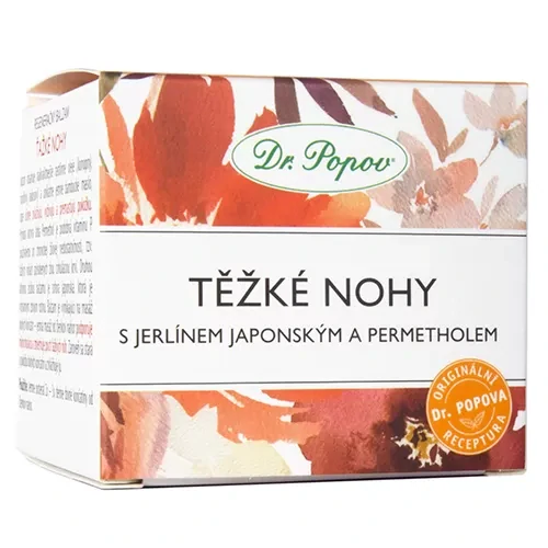 Regenerační balzám TĚŽKÉ NOHY, 50 ml Dr. Popov