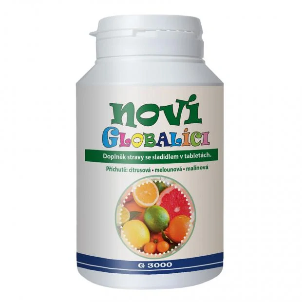 Noví Globalíci – vitamínové bonbony v tabletách, 240 tablet