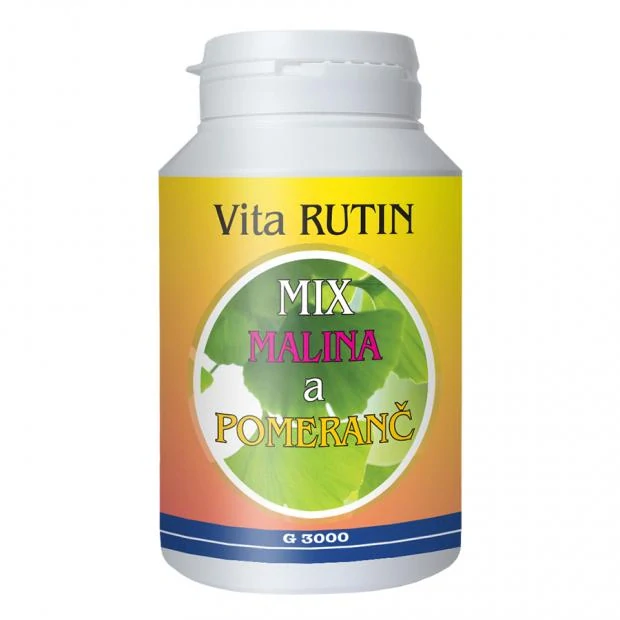 VitaRutin MIX 500 tablet – malina a pomeranč