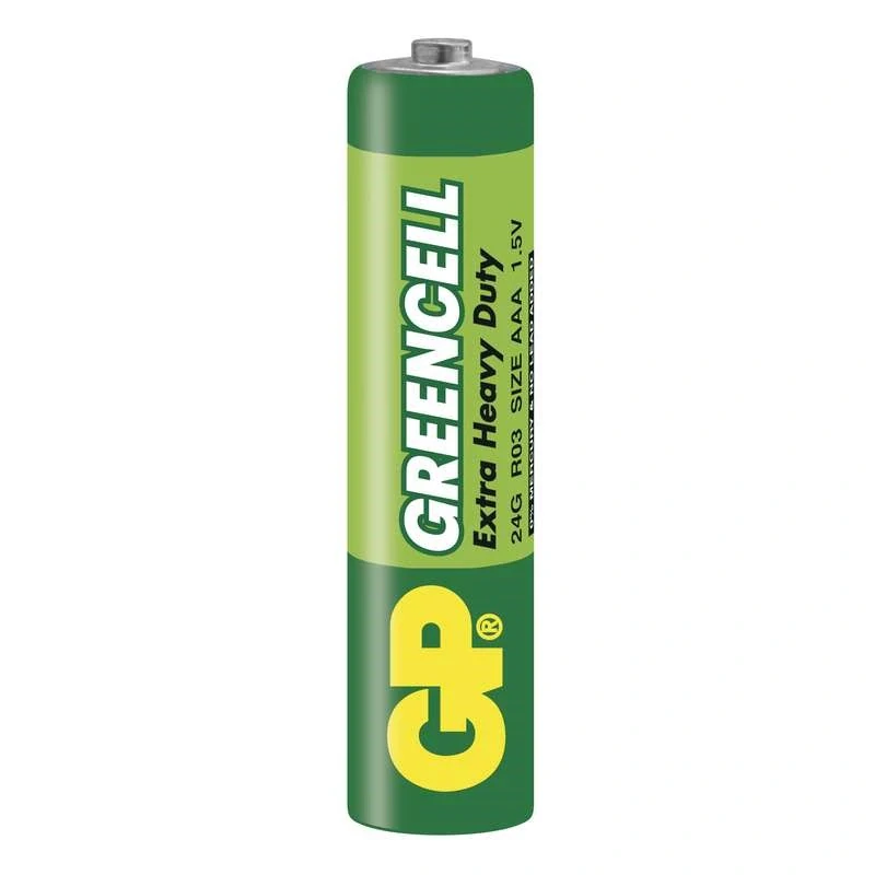 Baterie GP Greencell AAA R03, zinkochloridové, 1,5 V (4 ks)