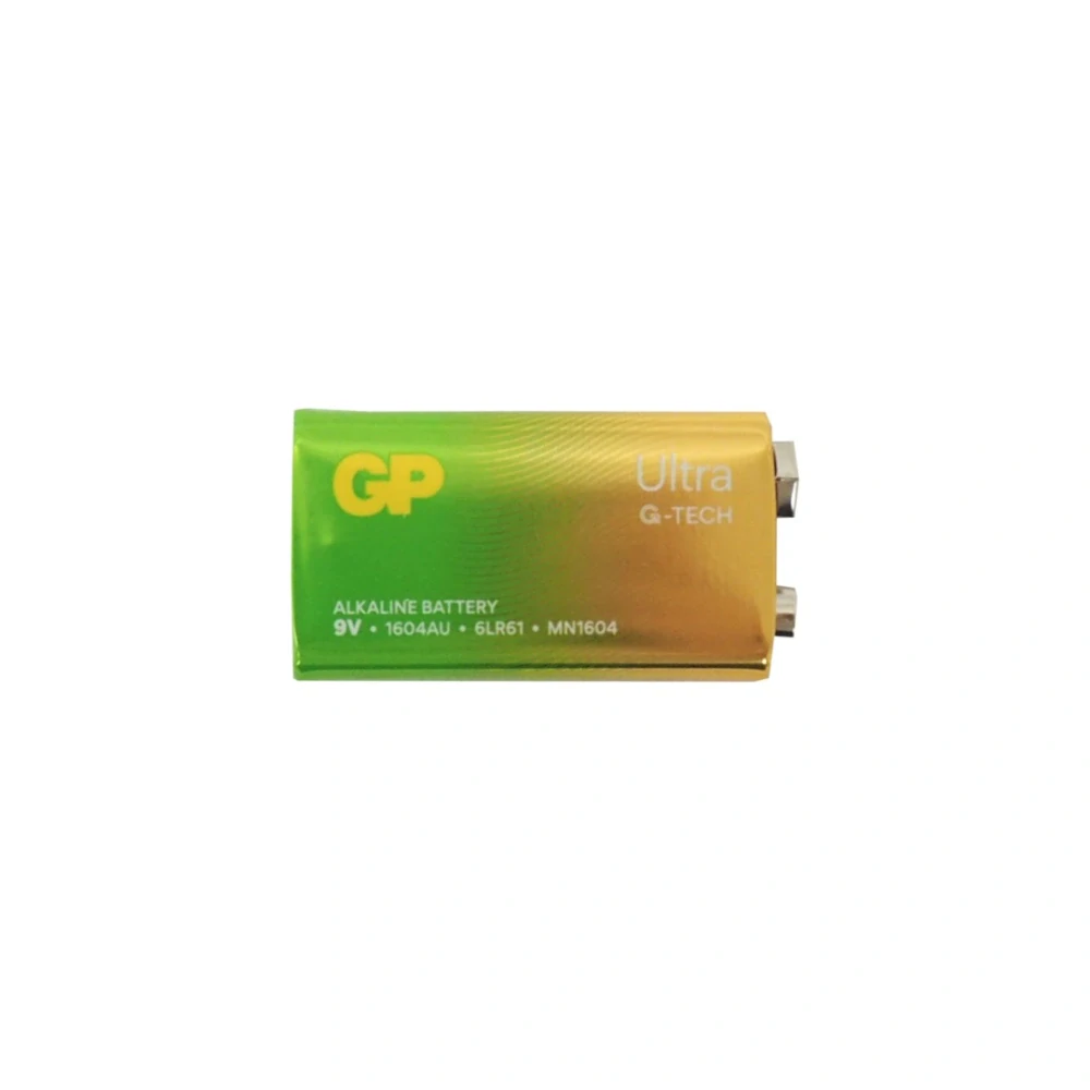 GP Ultra Alkaline 9V baterie 6LF22 (1604), blistr 1 ks