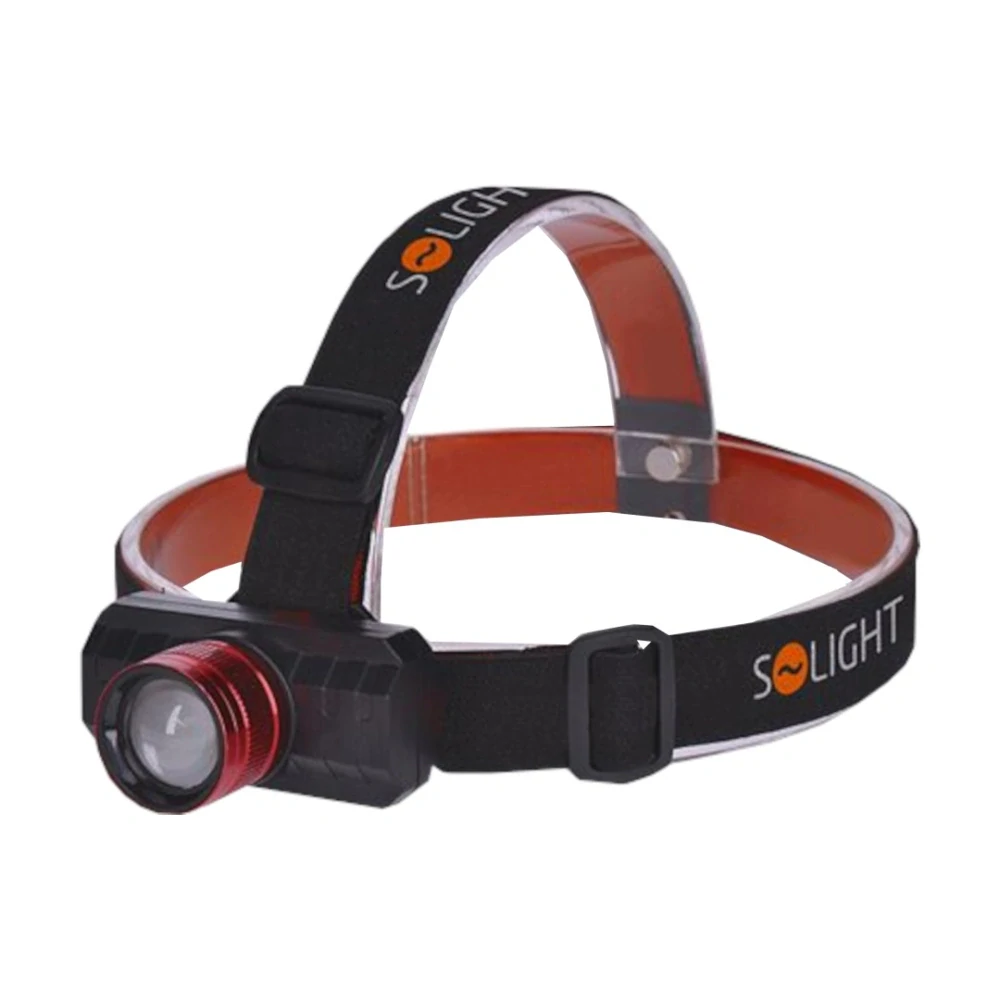 Nabíjecí LED čelovka 3 W, 150 lm, zoom, Li‑Ion, IP44