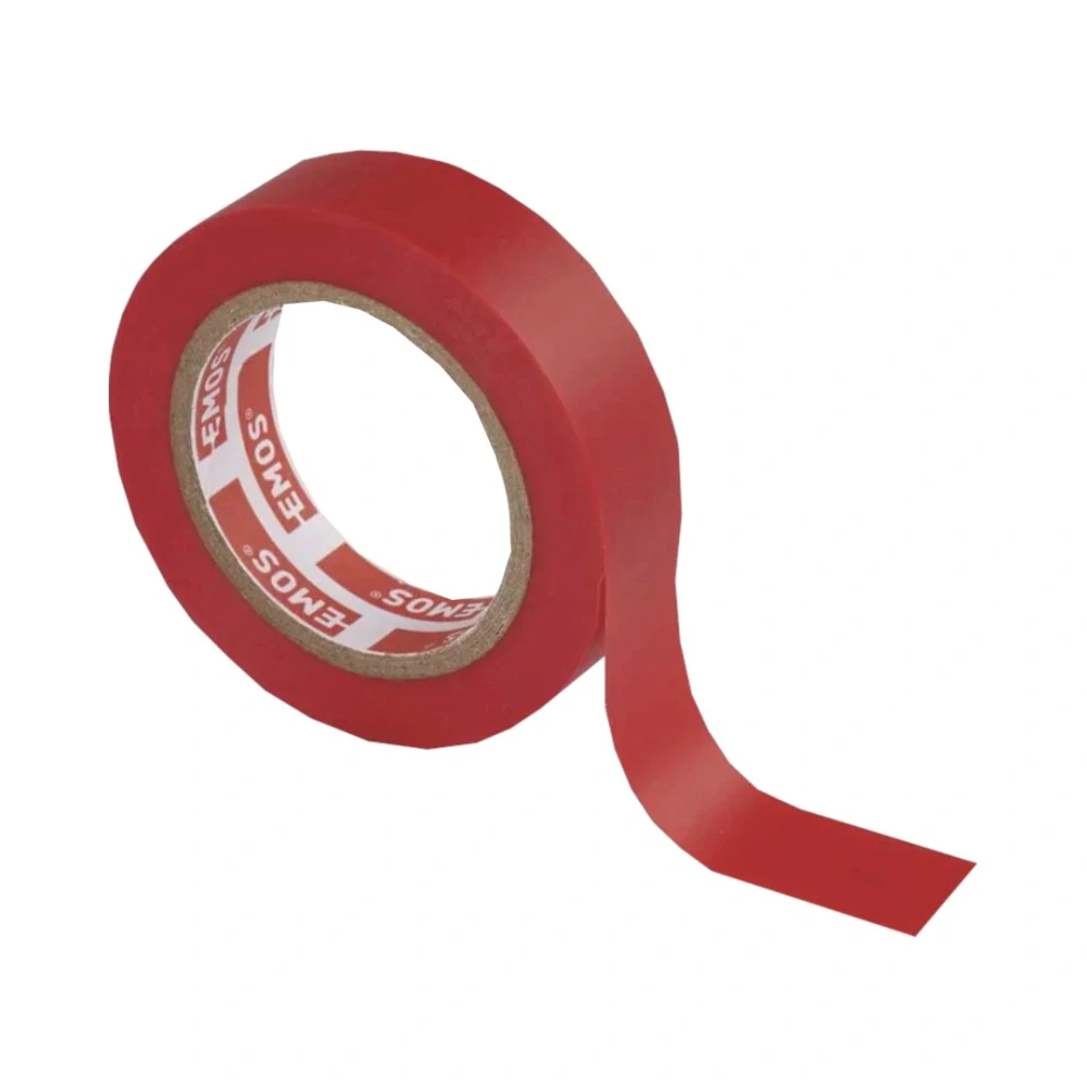 Elektroizolační PVC páska červená 15 mm × 10 m