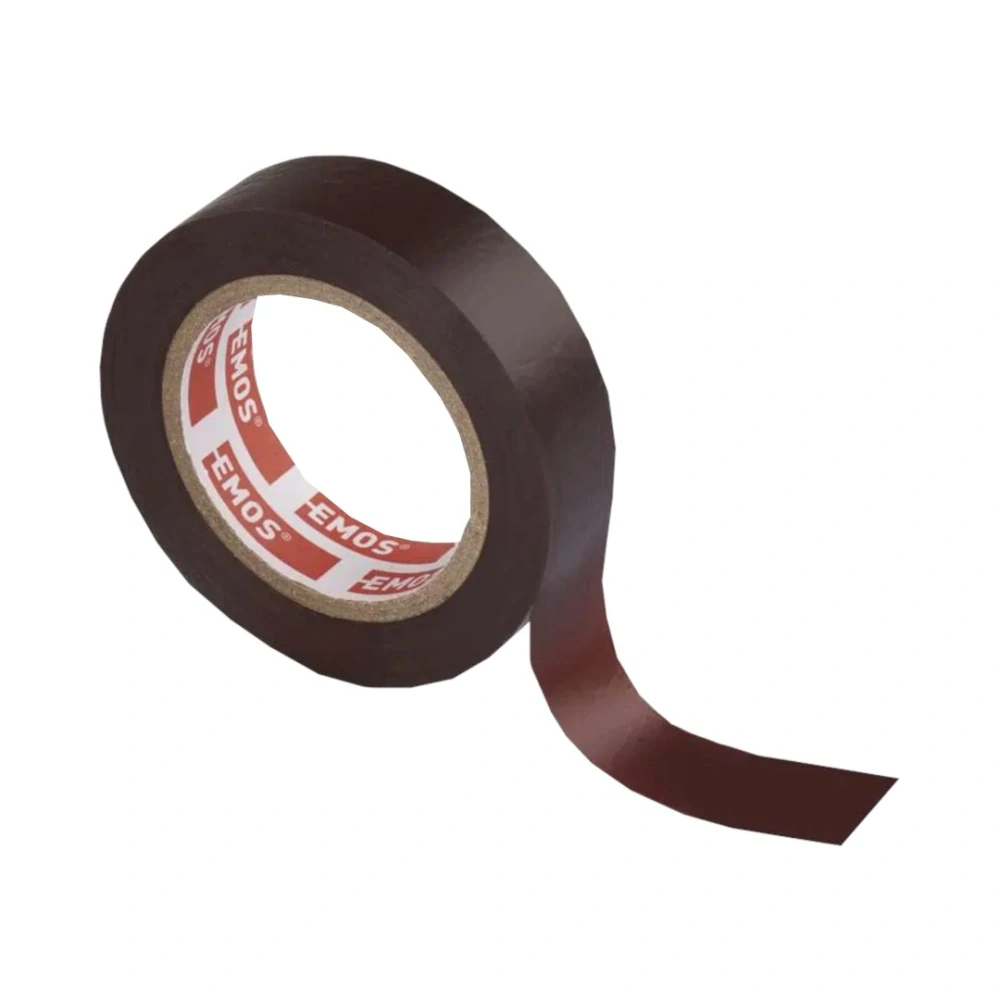 Elektroizolační PVC páska hnědá 15 mm × 10 m