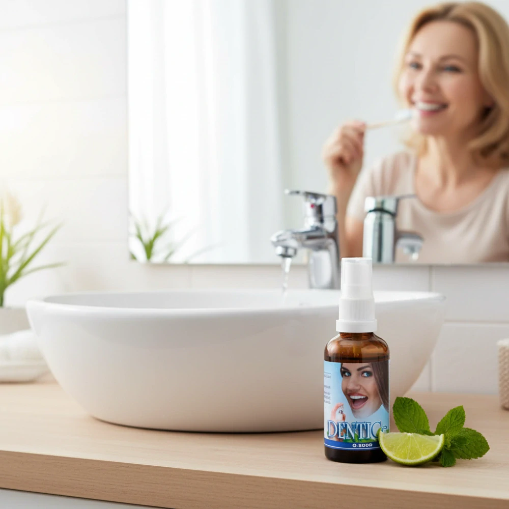DENTICE ústní voda 40 ml – koncentrovaná bylinná ústní voda pro svěží dech