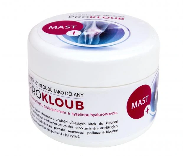 ProKloub mast KH 100 g – glukosamin, chondroitin, kyselina hyaluronová