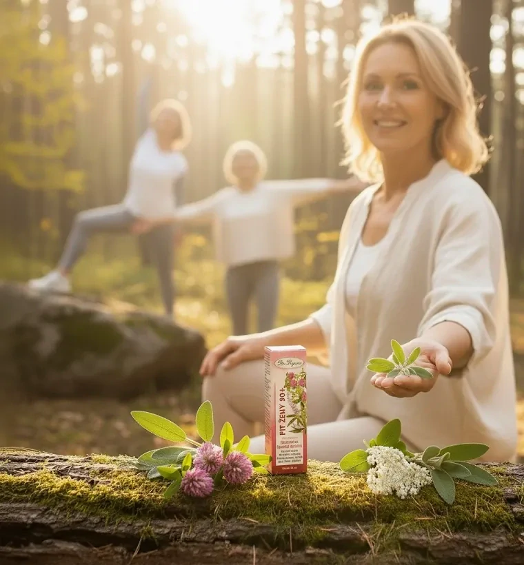 Fit ženy 50+, originální bylinné kapky, 50 ml Dr. Popov