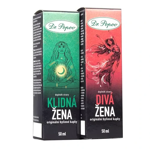 Divá žena – originální bylinné kapky 50 ml